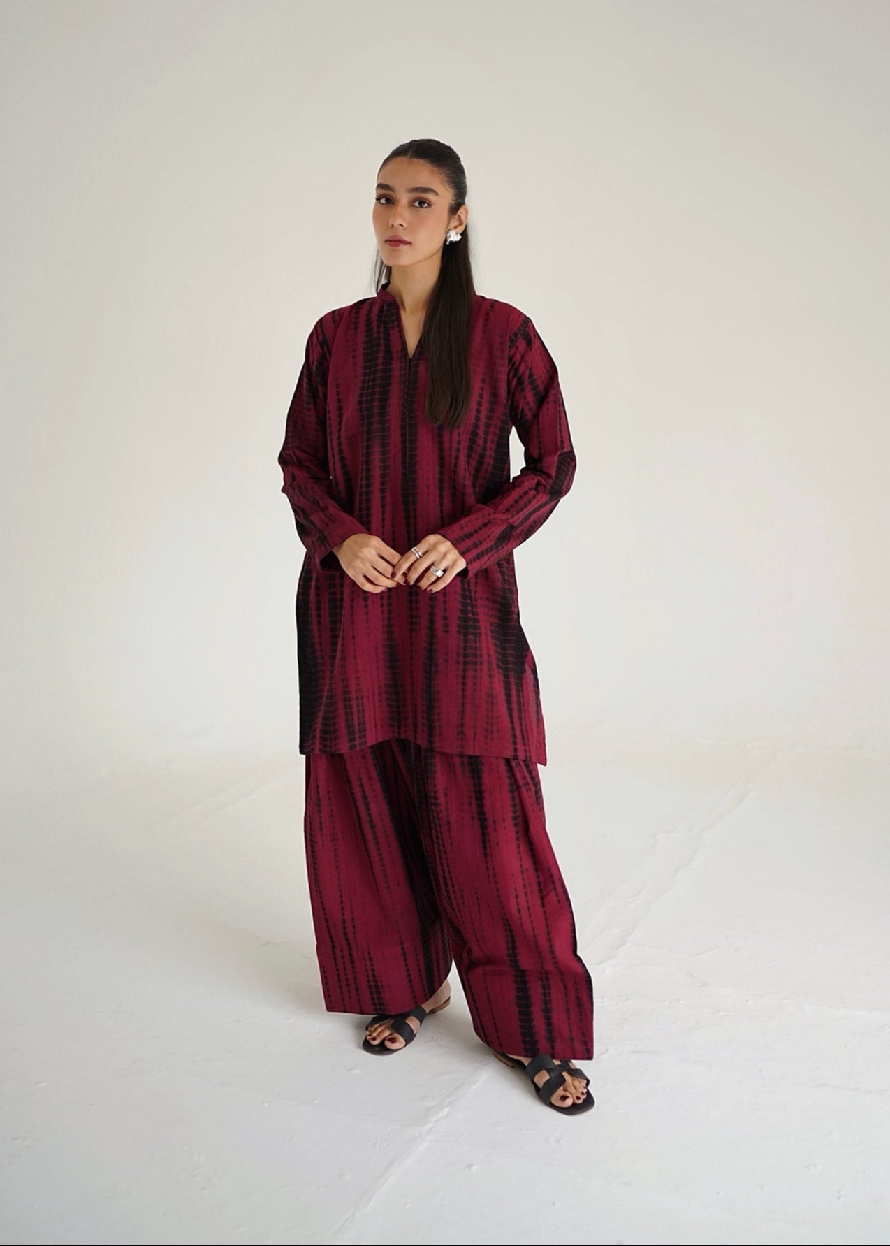 Shibori Tie-Dye Co-ord Set D6302