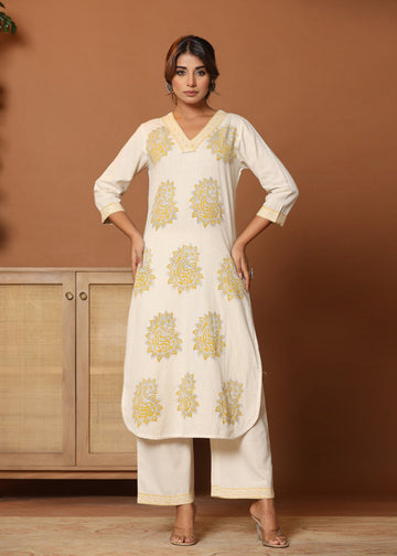 Paisley Play: Light & Lovely Printed Co-ord in Cotton D6253