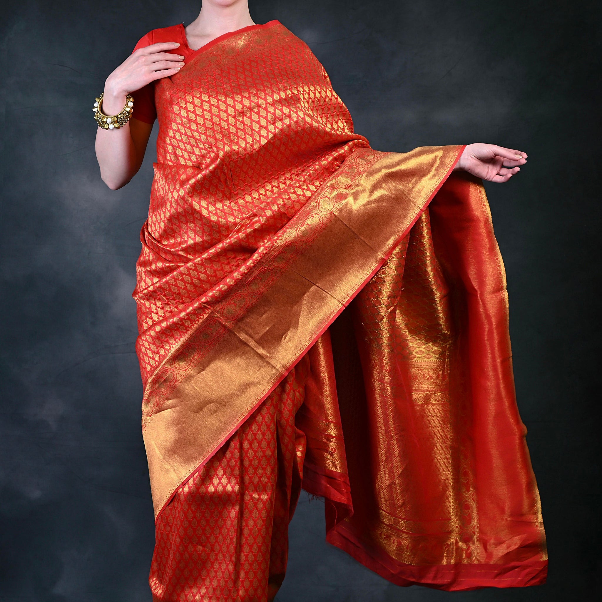 wedding wear Banarasi Silk Saree AY001